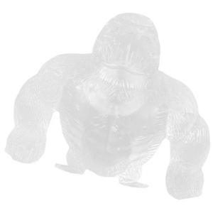 Realisztikus gorilla squishy játék – puha, szorítható stresszcsökkentő és feszültségoldó játék iskolásoknak és felnőtteknek (BBMJ) (FX) - Image 5