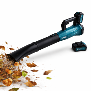 HAYAMI HA-1046 188V akkumulátoros lombfúvó kék – vezeték nélküli kerti levélfújó 7 sebességfokozattal akár 30 000 RPM fordulatszámmal (BBV) - Image 5