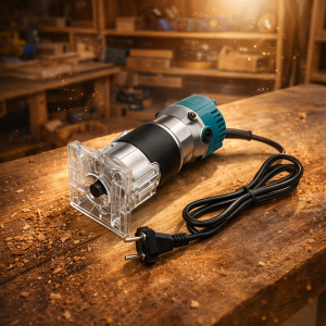 THO M-6008 elektromos kézi marógép – faipari felsőmaró, precíz élmaró és horonymaró (FX) - Image 3