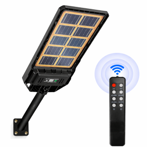 THOLux FT-200W 200W napelemes LED utcai lámpa 6500K hidegfehér IP65 – kültéri udvari és kerti világítás (FX) - Image 1