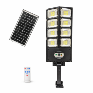 WORTH AIR 800W Pro napelemes LED reflektor – kültéri, távirányítós, IP66 vízálló biztonsági lámpa KE23-405 (FX) (BBV) - Image 1
