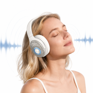 EZRA BW100 2 az 1-ben Bluetooth fejhallgató és hangszóró – Bluetooth 5.4, Type-C töltéssel (BBD) - Image 5