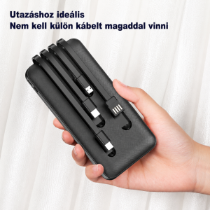 XNEN XN-495 powerbank 28000mAh – nagy kapacitású hordozható gyorstöltő külső akkumulátor (BBD) - Image 6
